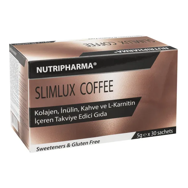 Кава з інуліном і колагеном Quick Slim Lux, 30 саше по 5 г
