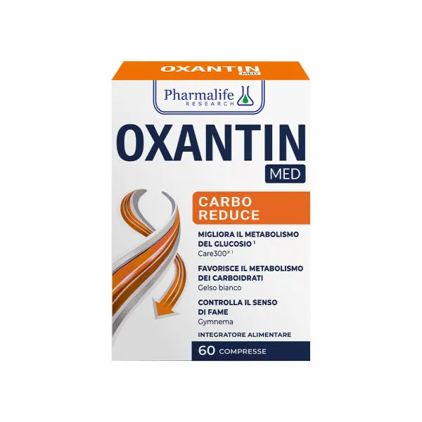 Дієтична добавка для метаболізму глюкози та вуглеводів Oxantin "Розщеплення вуглеводів", 60 т