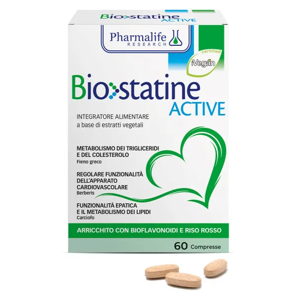 Дієтична добавка Biostatine Active, 60 таблеток