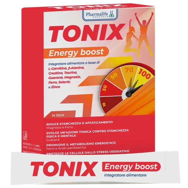 Дієтична добавка Tonix "Заряд Енергії", 14 стіків по 6,5 г