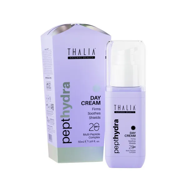 Денний крем для обличчя PEPTHYDRA з SPF 20 THALIA, 50 мл