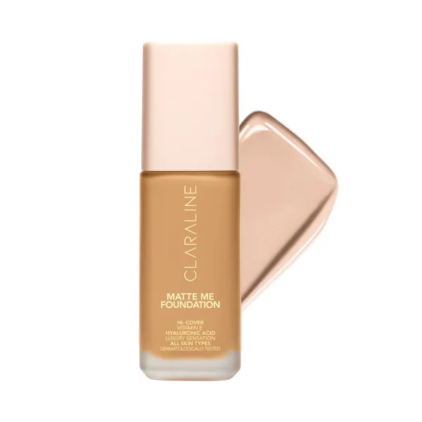 Матувальна тональна основа Claraline M40 SOFT TAN, 44 мл