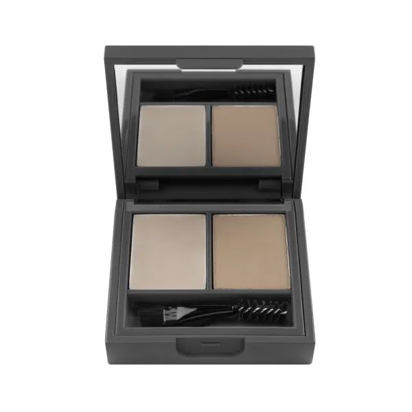 Палетка для макіяжу брів ALIX AVIEN 701 SOFT BROWN, 2х1,5 г