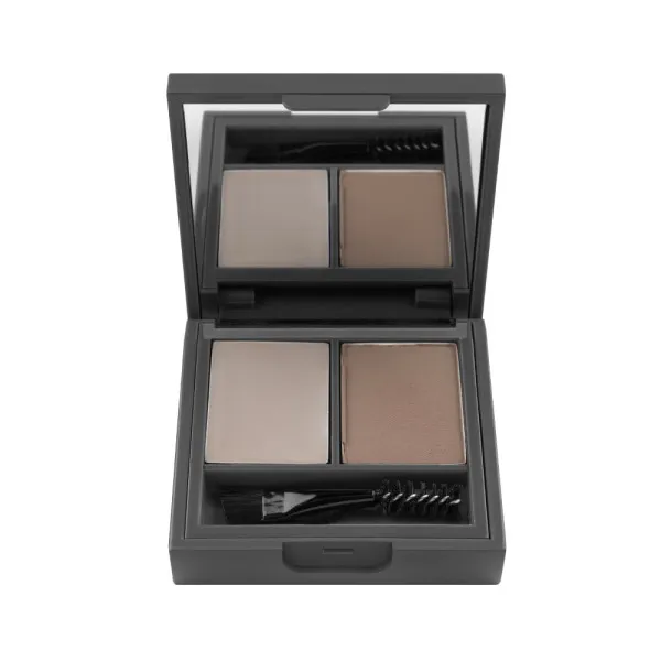 Палетка для макіяжу брів ALIX AVIEN 703 DEEP BROWN, 2х1,5 г