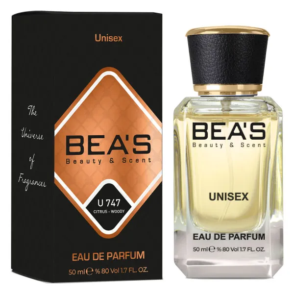 Парфумована вода BEA'S U747 унісекс, 50 мл