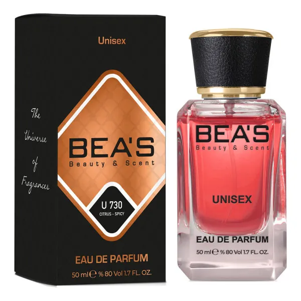 Парфумована вода BEA'S U730 унісекс, 50 мл