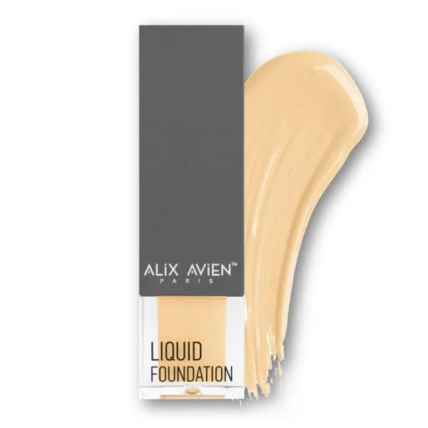 Рідка тональна основа з SPF 35 ALIX AVIEN, 301 Soft Ivory, 35 мл