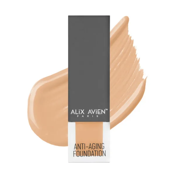 Омолоджувальна тональна основа з SPF 15 ALIX AVIEN, 504 Natural Beige, 35 мл